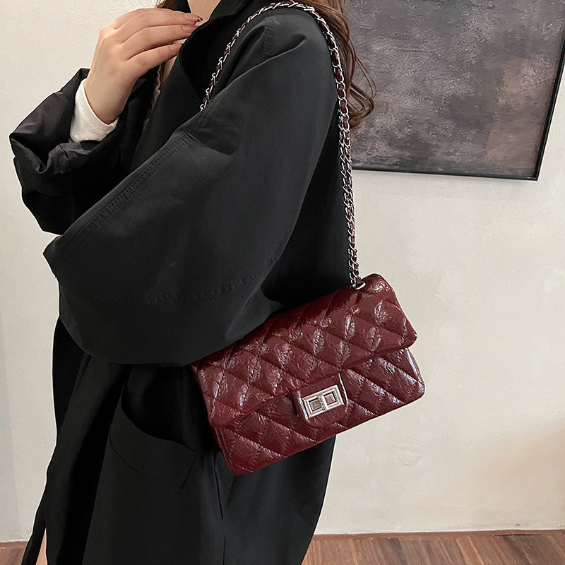 Leopard Small Square Bag