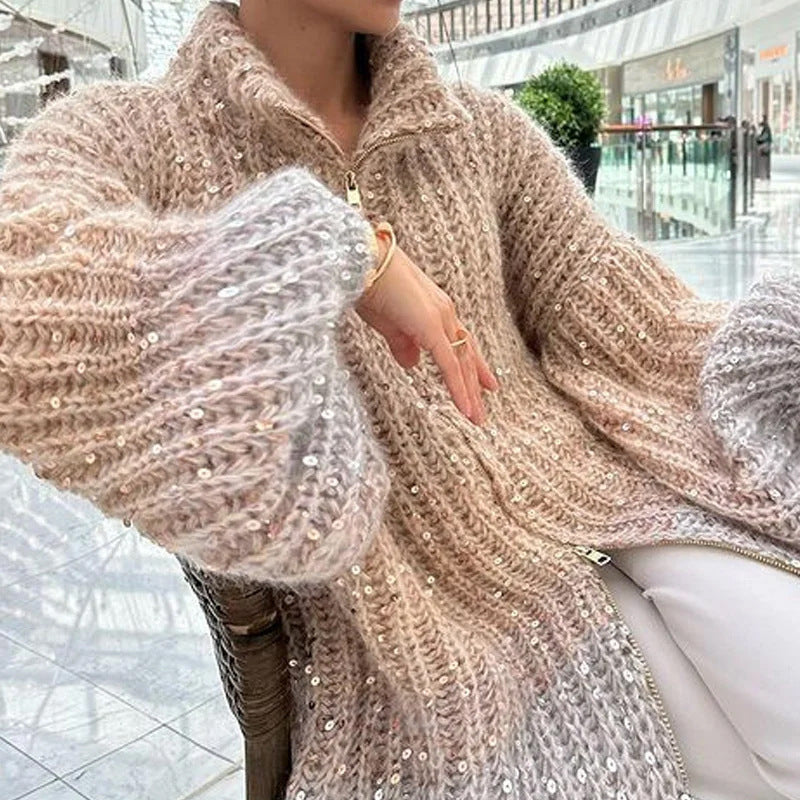 Fashion sweater with Sequins