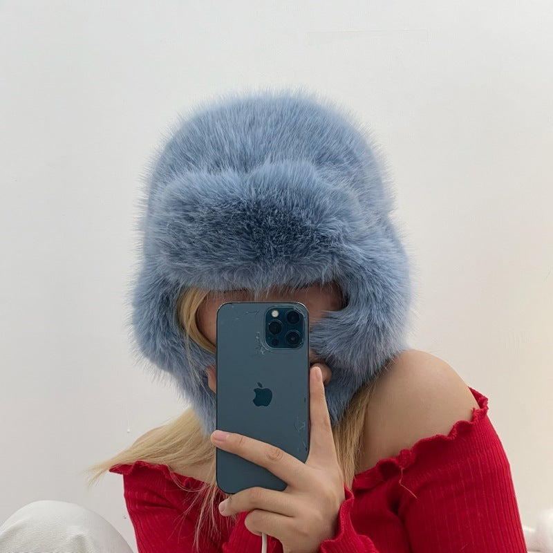 Ushanka Female Northeast Plush Bonnet
