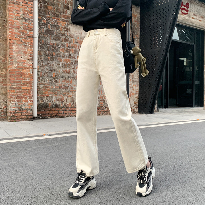 Damen High Waist Jeans