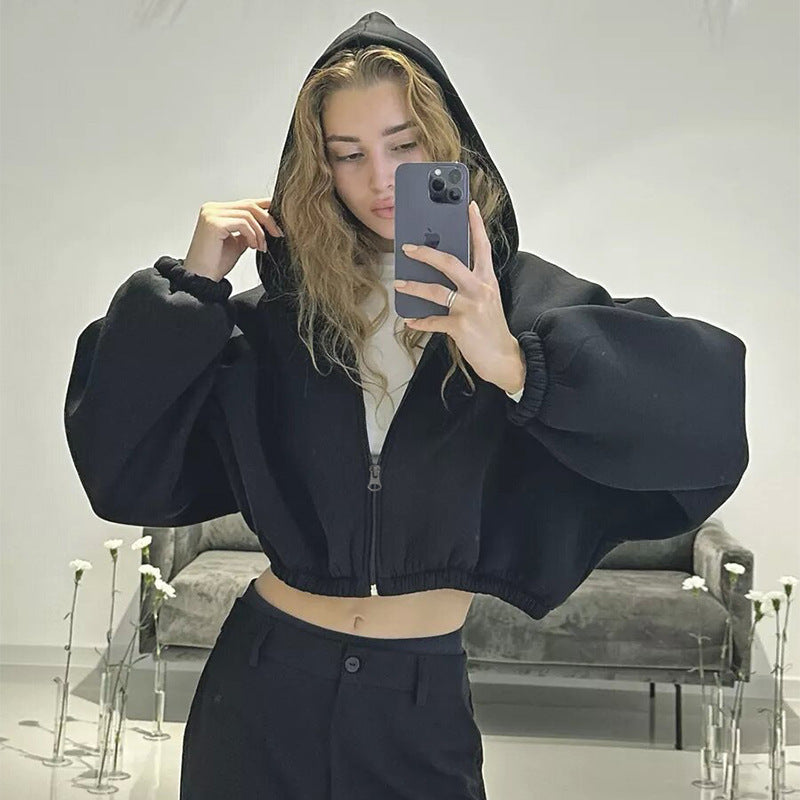 Hoodies Damen Y2K