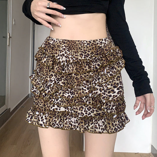 Leopard Style Skirt