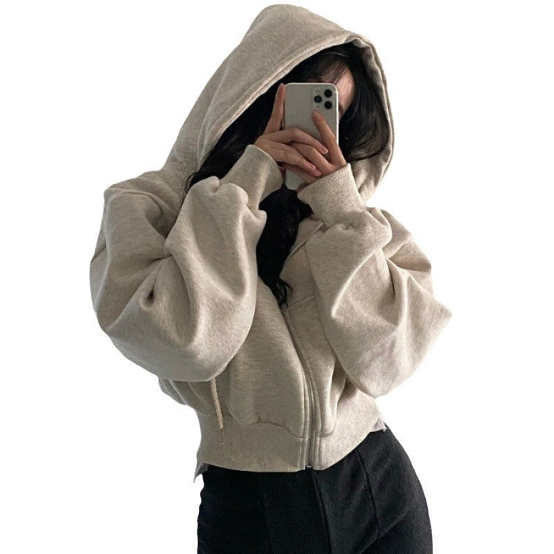Slim-fit Kapuzen pullover