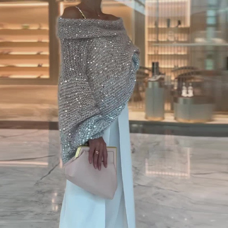 Fashion sweater with Sequins