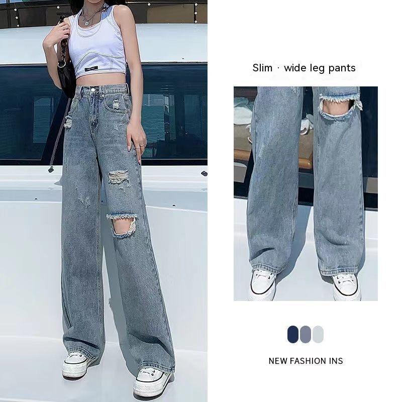 Ripped Jeans Damen