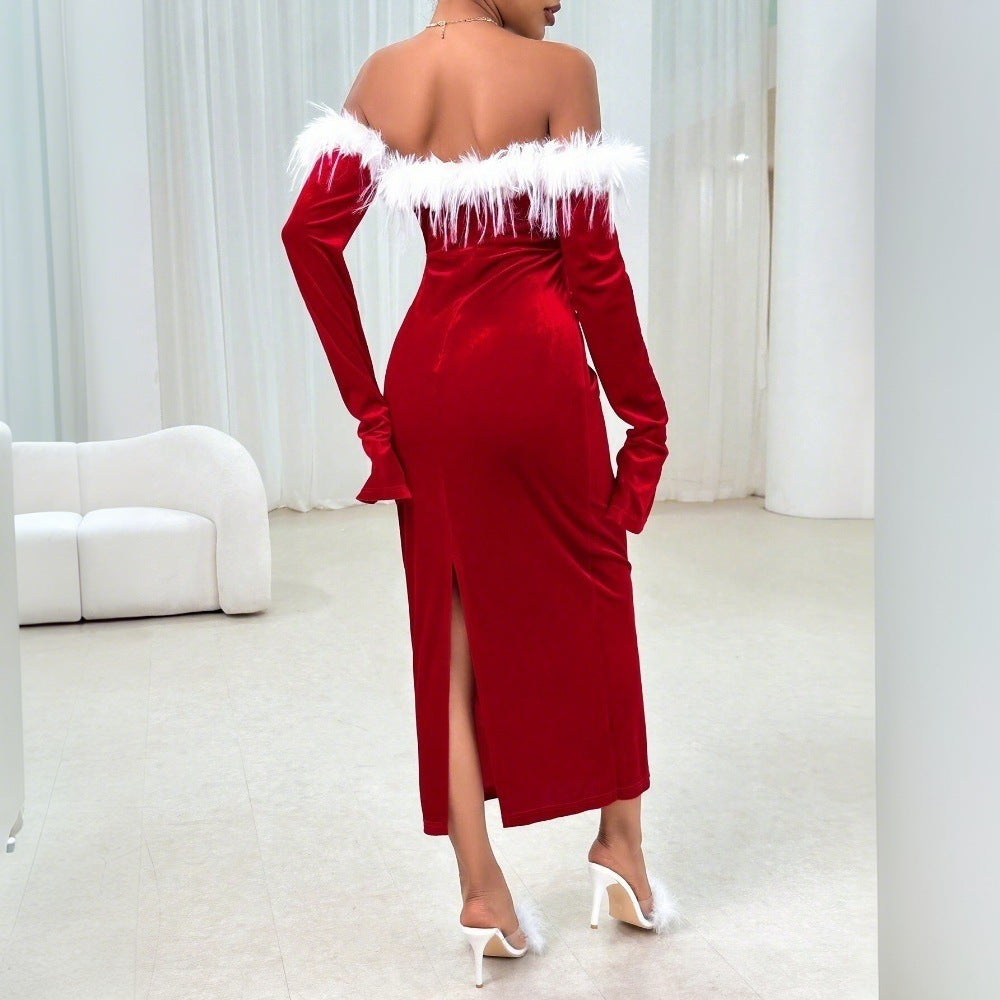 Sexy Christmas Red Dress