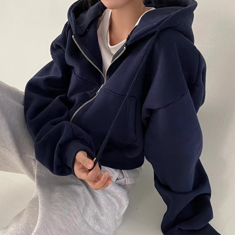Slim-fit Kapuzen pullover
