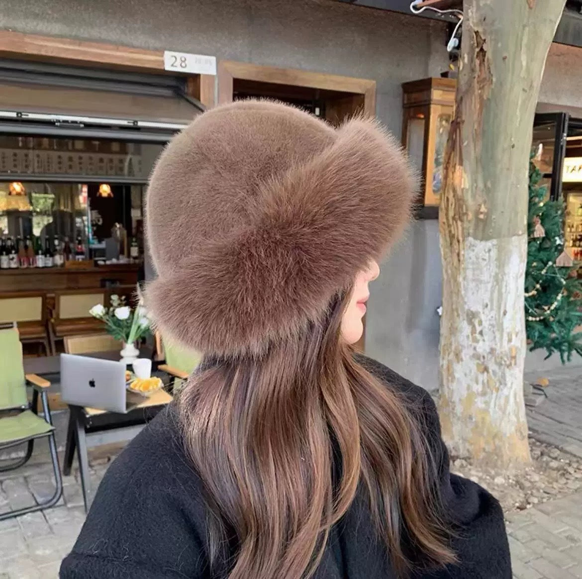 Plush Bucket Hat Warm