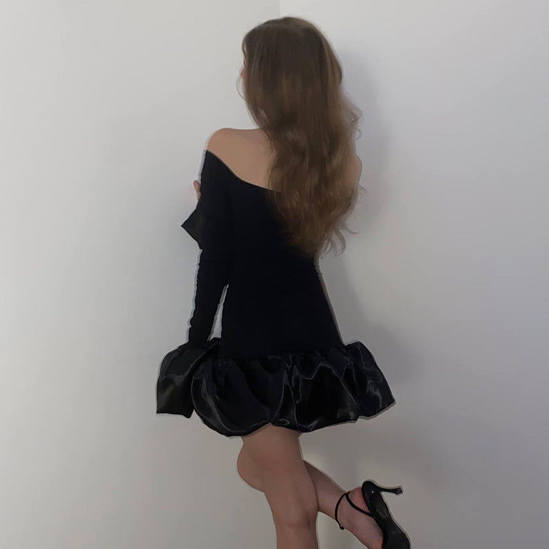 Slim-fit A- Line Dress Women