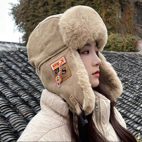Cotton Hat Winter Thickened Earflaps