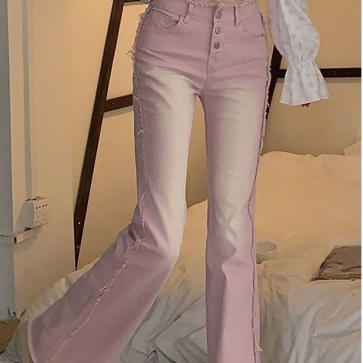 Damen High Waist Jeans