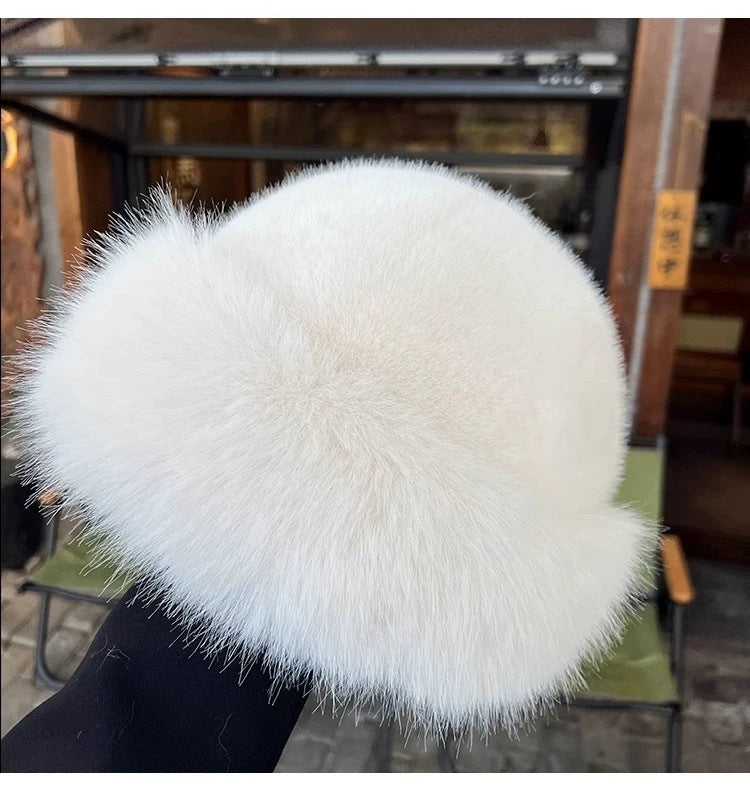 Plush Bucket Hat Warm