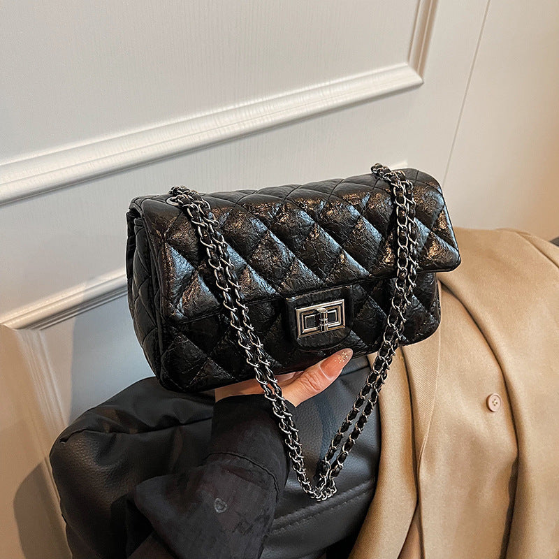 Leopard Small Square Bag
