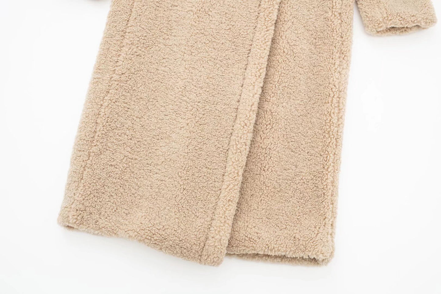Damen Lamm-Pullover-Mantel