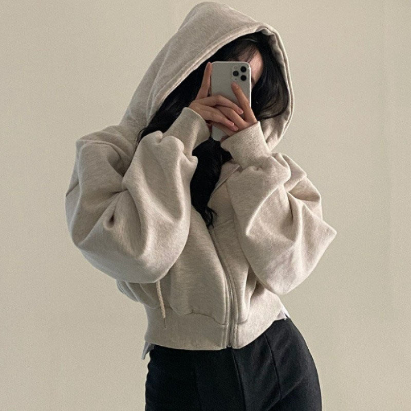 Slim-fit Kapuzen pullover