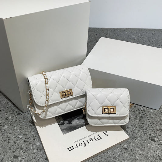 Fashion Diamond Chain Shoulder Bag