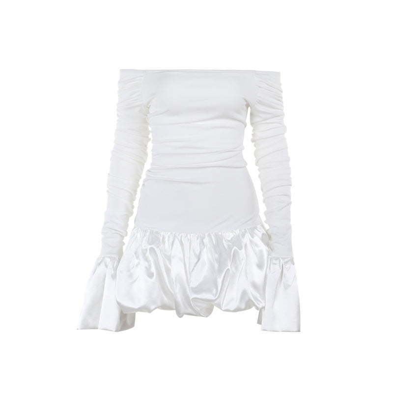 Slim-fit A- Line Dress Women