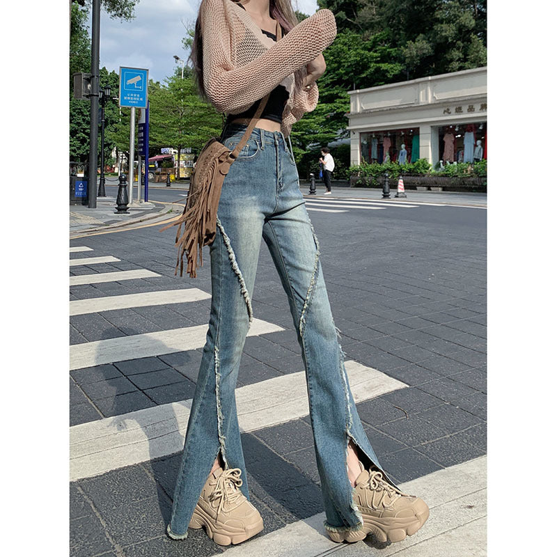 Damen Rugged Slim Jeans