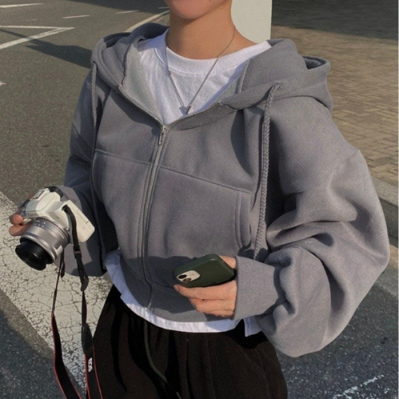 Slim-fit Kapuzen pullover