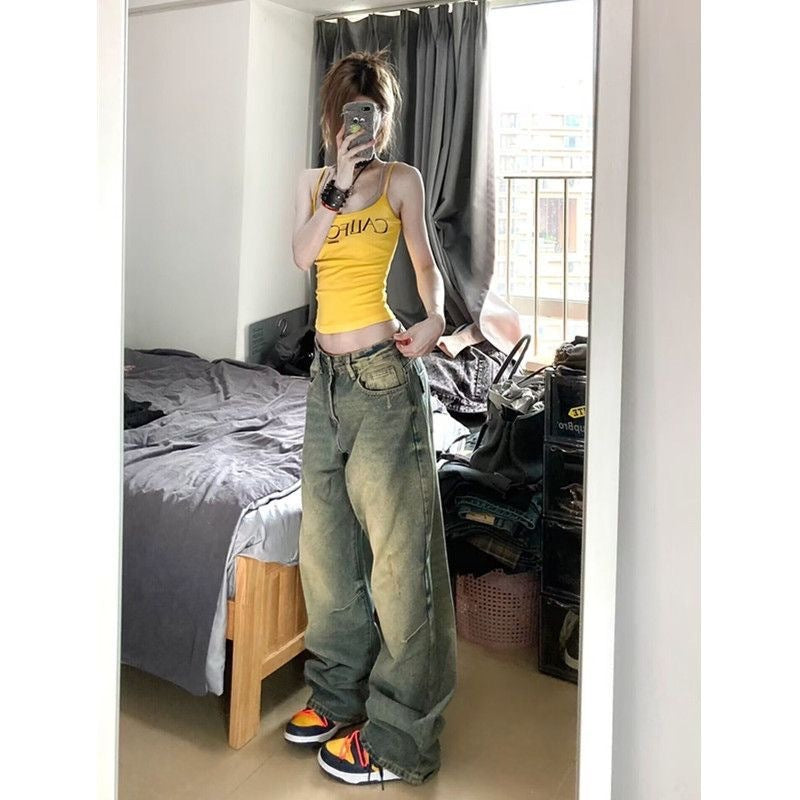 Damen Retro Jeans