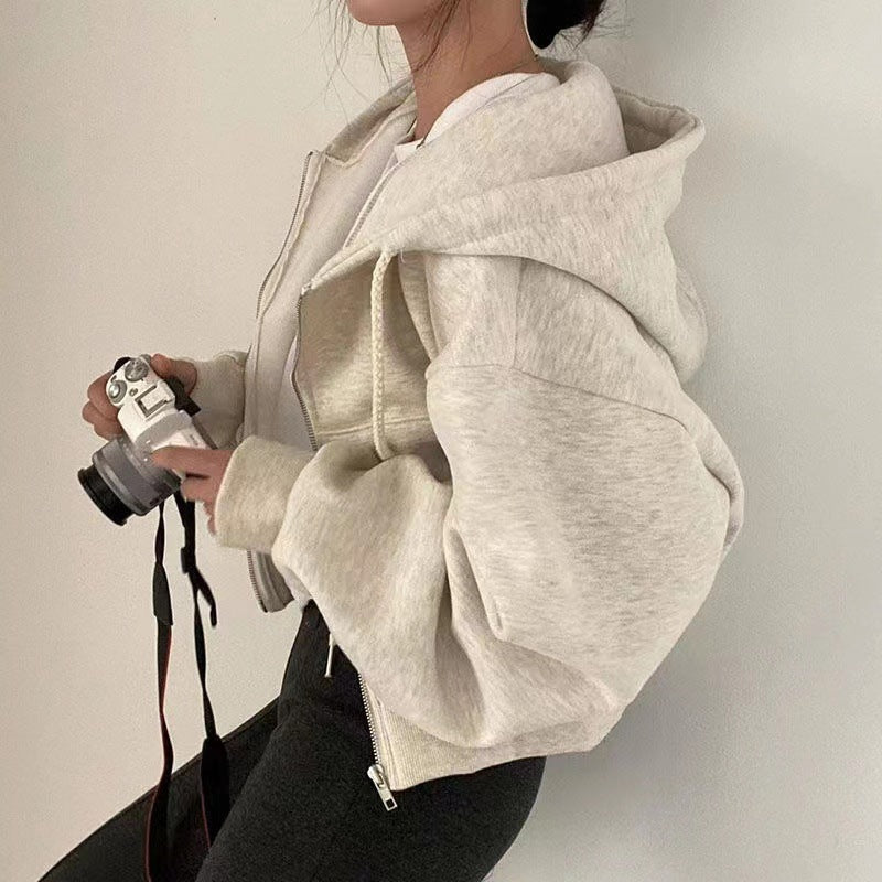 Slim-fit Kapuzen pullover