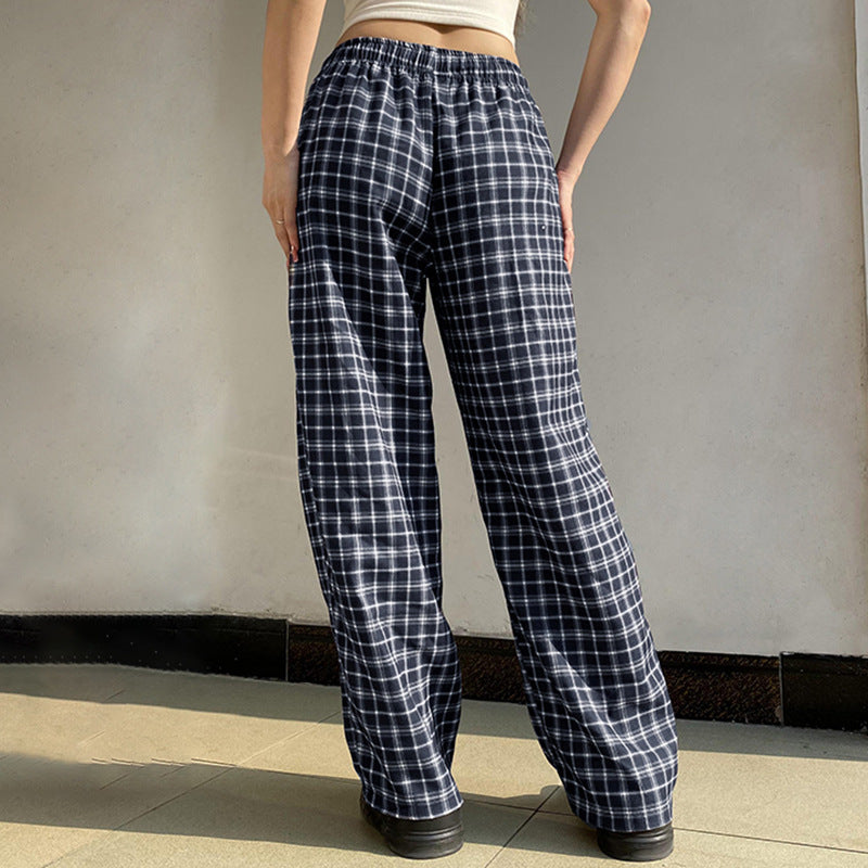 Casual Baggy Straight Trousers