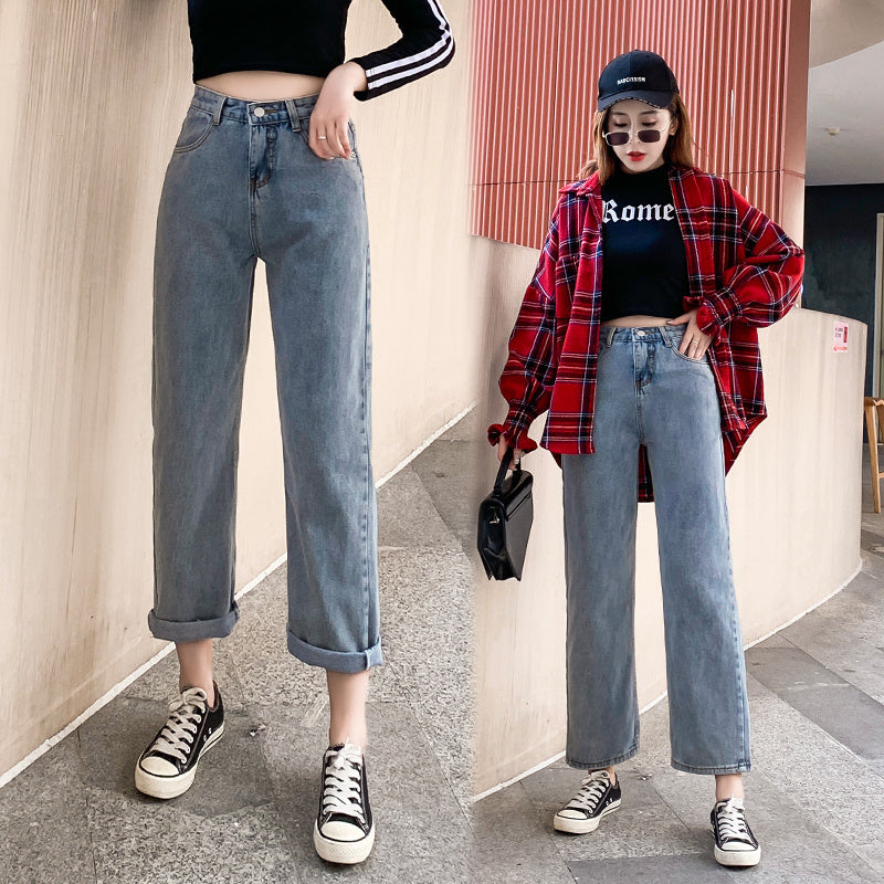 Damen High Waist Jeans