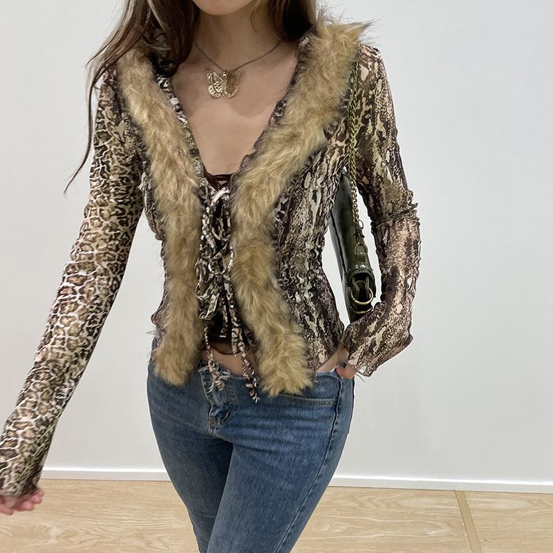 Vintage Leopard Jacket