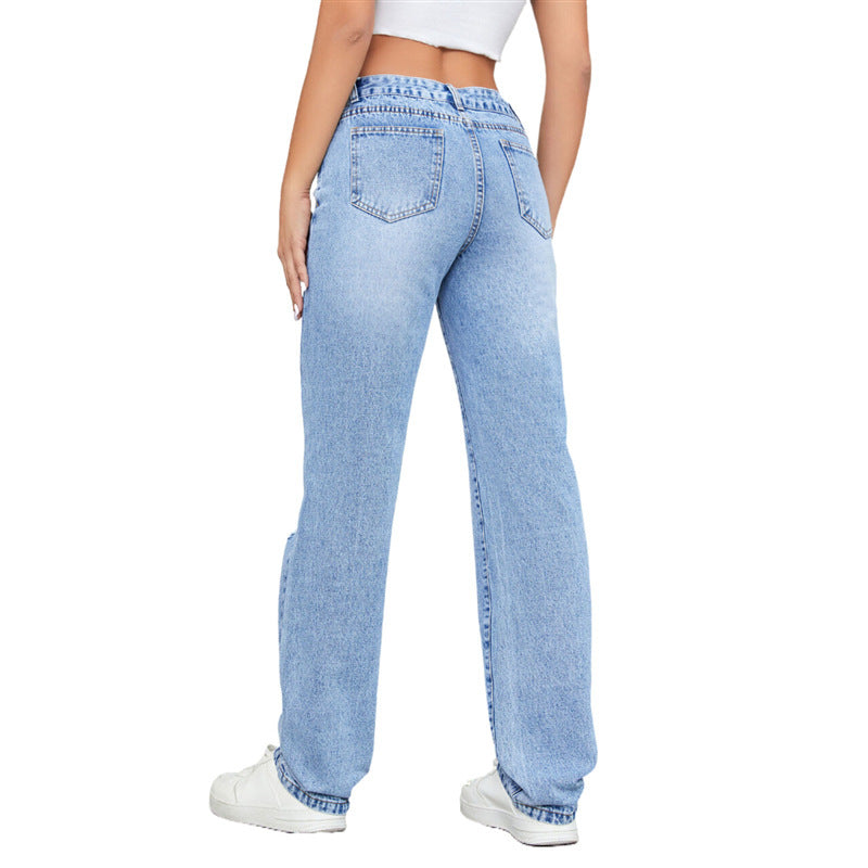 Damen light blue Jeans