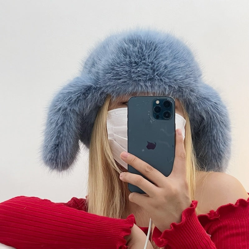 Ushanka Female Northeast Plush Bonnet