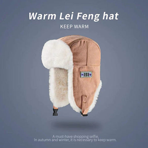 Cotton Hat Winter Thickened Earflaps