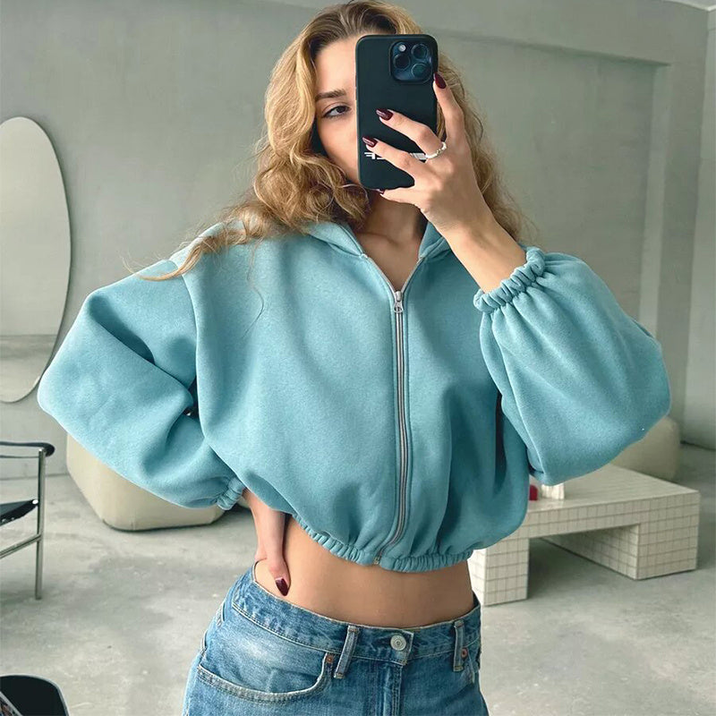 Hoodies Damen Y2K