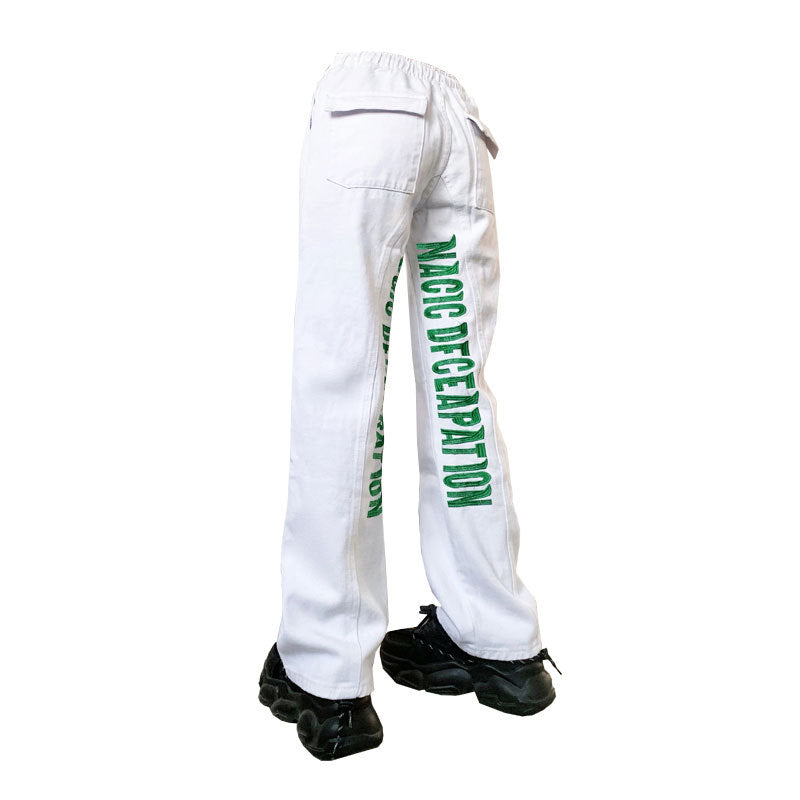 Damen Vintage Schmetterlings Jeans