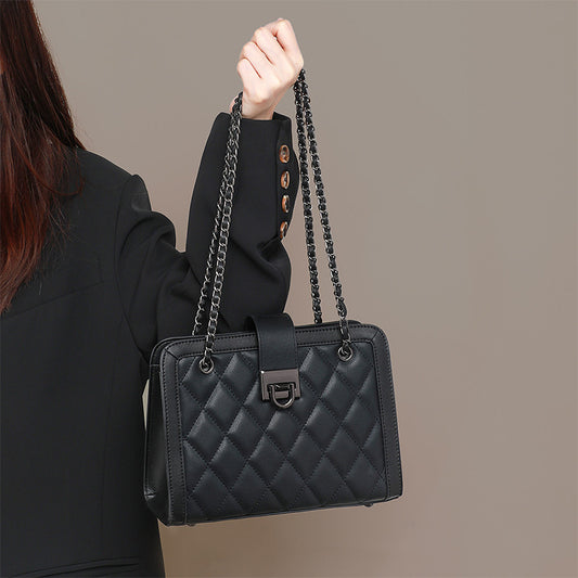 Crossbody Underarm Leather Bag