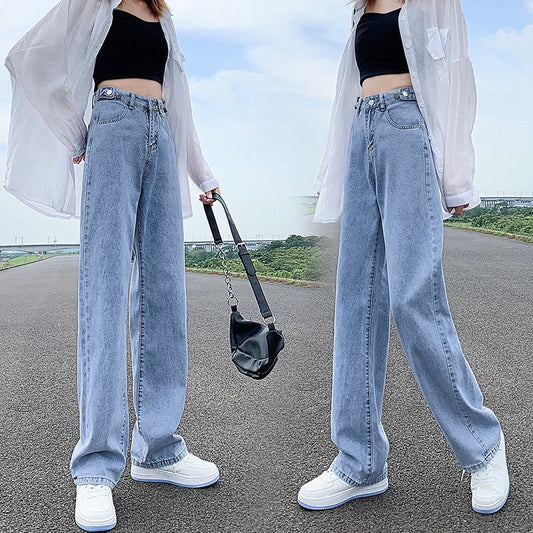 Damen Jeans mit hoher Taille