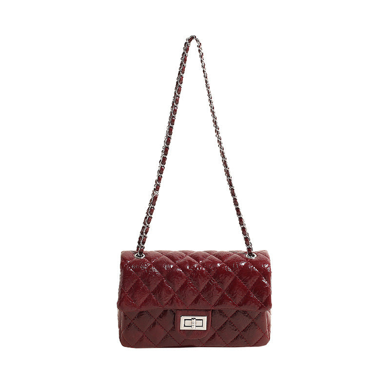 Leopard Small Square Bag