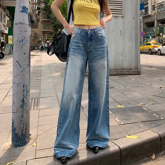 Retro Washed High Jeans
