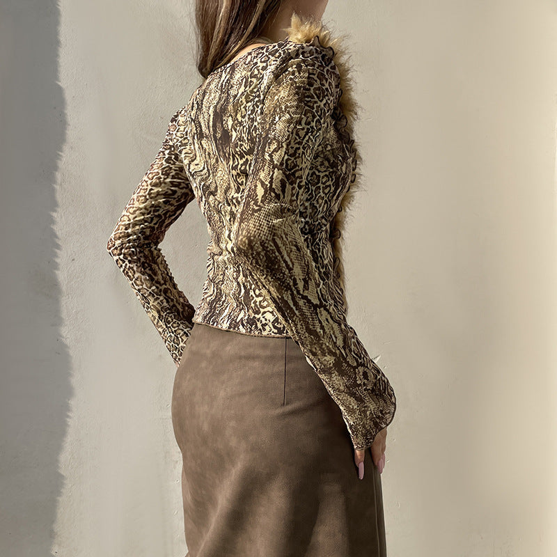 Vintage Leopard Jacket