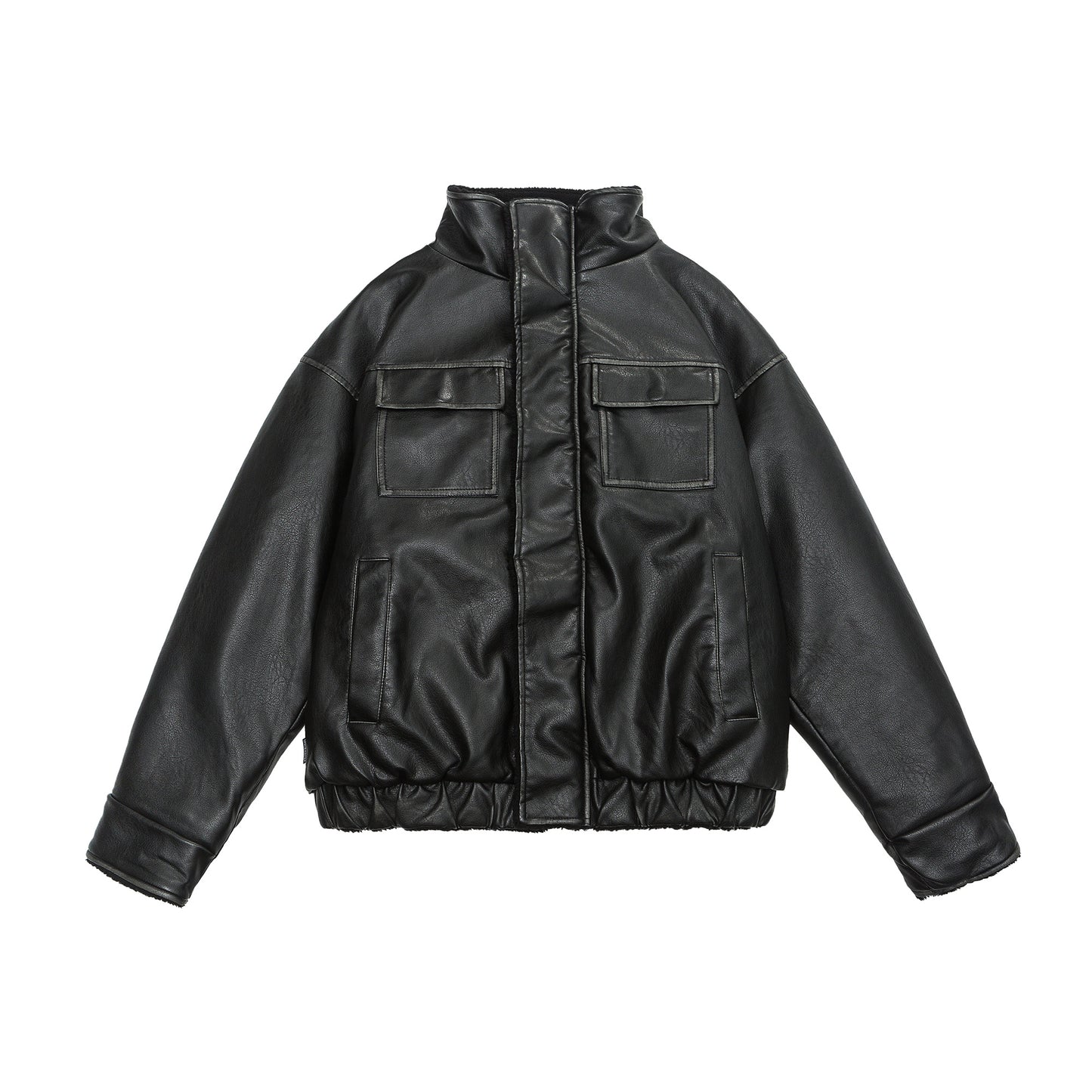 Retro Coat Loose Leather Jacket