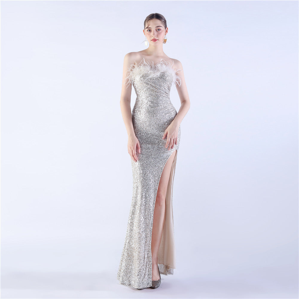 Craft Host High-end Evening Dress