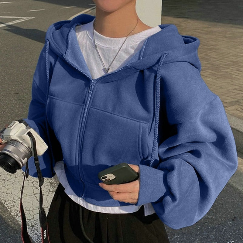 Slim-fit Kapuzen pullover