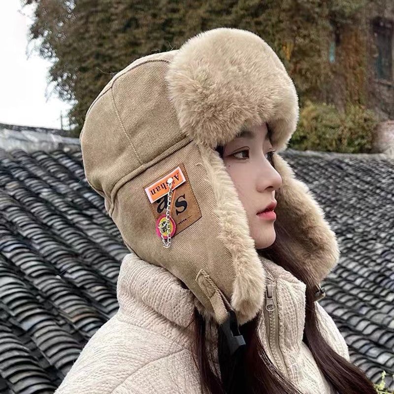Cotton Hat Winter Thickened Earflaps