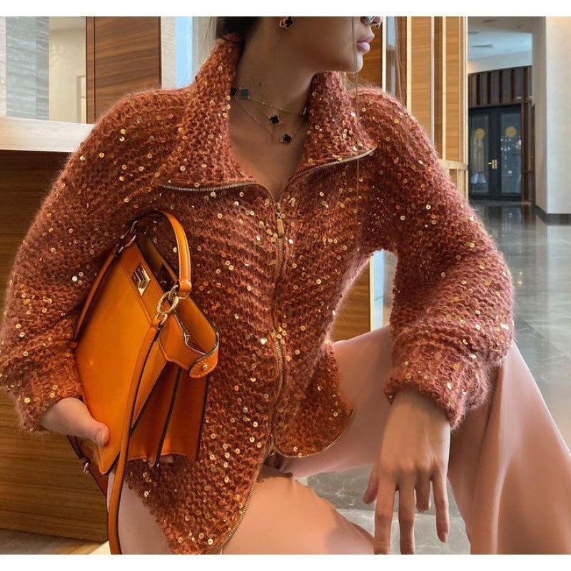 Fashion sweater with Sequins