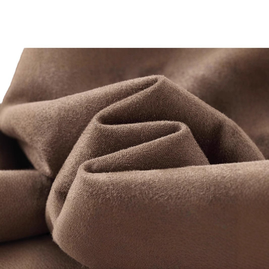 Fashion Long Turn-down Collar Coat