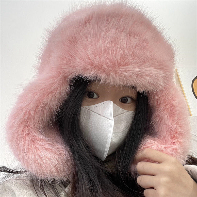 Ushanka Female Northeast Plush Bonnet
