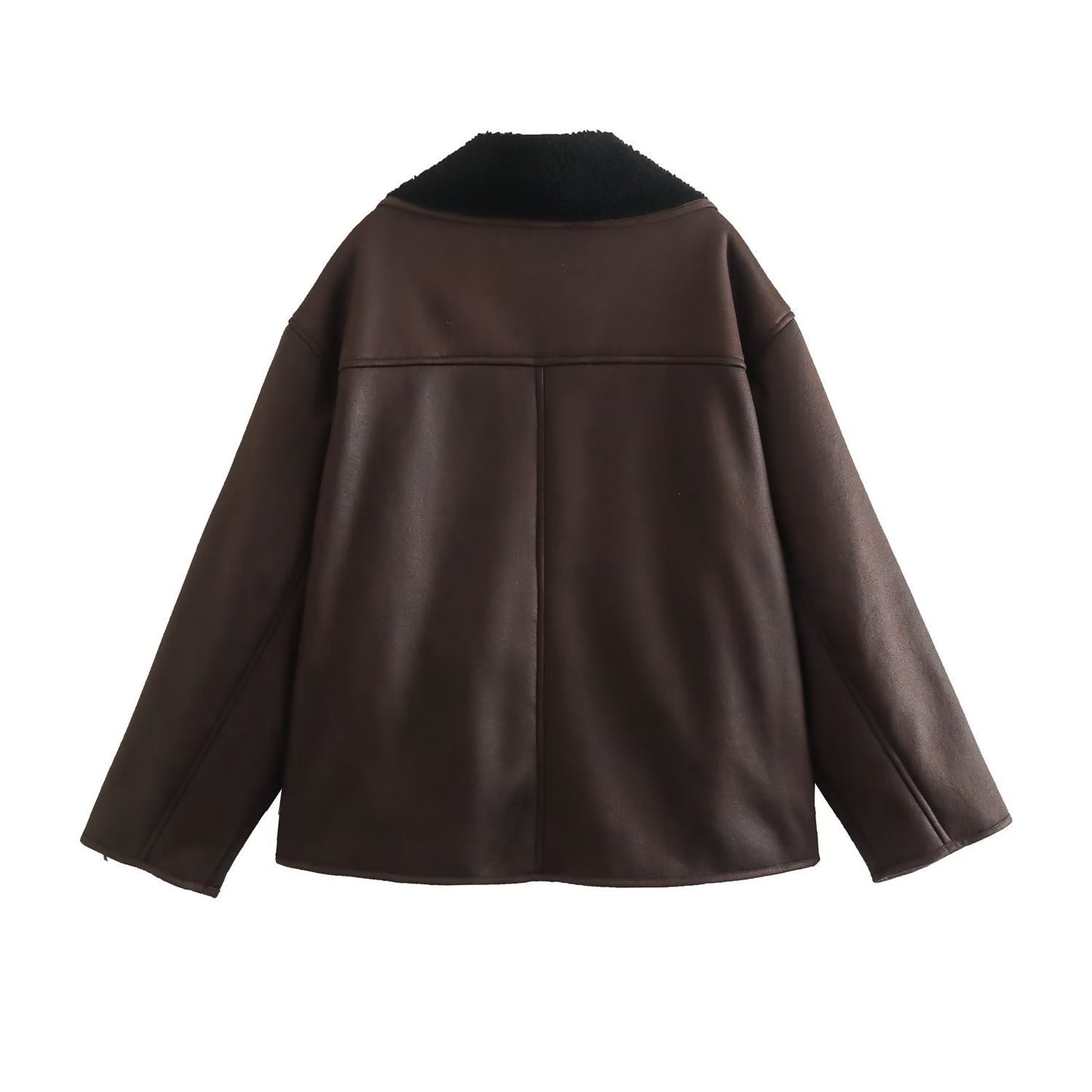 Women's Fur Single-breasted Coat