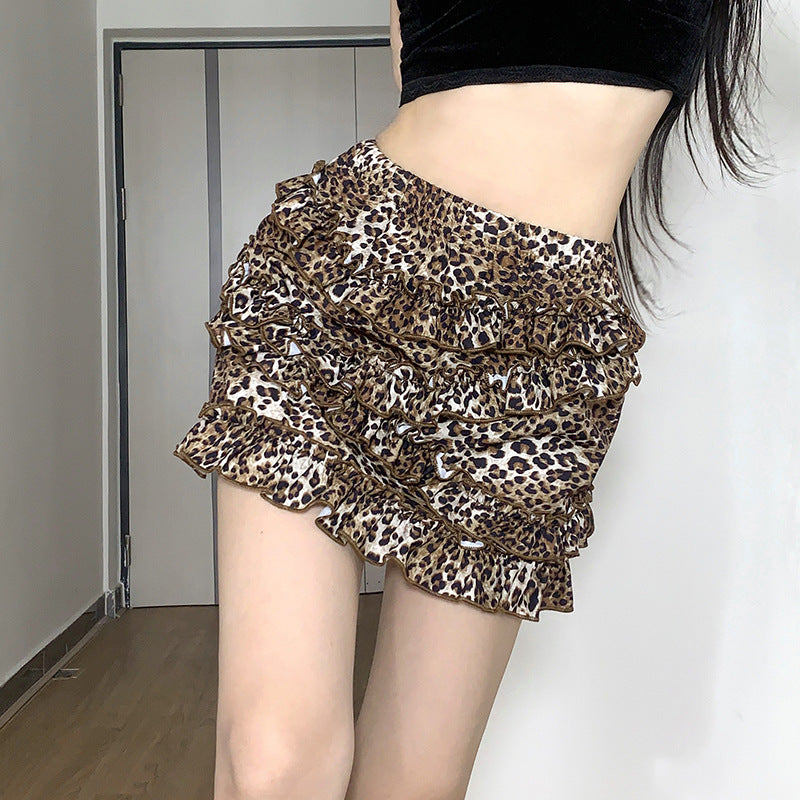 Leopard Style Skirt