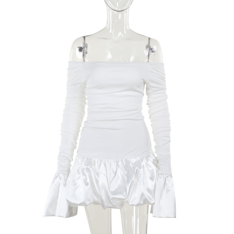 Slim-fit A- Line Dress Women