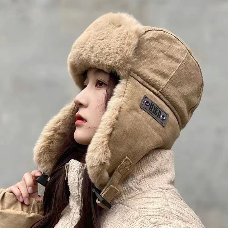 Cotton Hat Winter Thickened Earflaps