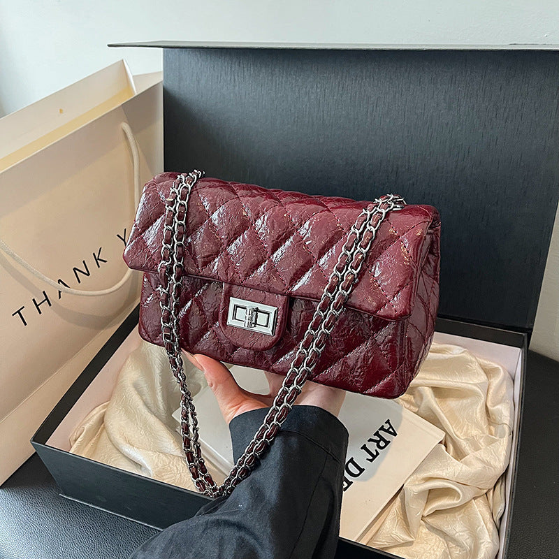 Leopard Small Square Bag